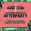 affiche aztechno x roofnacht afterparty