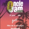 affiche Oncle Jam à Mouffetard - Fête de la Musique 2022
