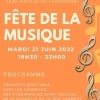 affiche Concerts spirituels sur le parvis de l'église Saint-Nicolas-du-Chardonnet - Fête de la Musique 2022