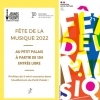 affiche Jeunes Talents - Auditorium du Petit Palais - Fête de la Musique 2022
