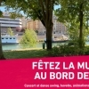 affiche Soirée swing et guinguette au bord de l'eau - Fête de la Musique 2022