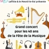 affiche Harmonie de l'Alliance Musicale de Maisons-Laffitte et du Mesnil-le-Roi - Fête de la Musique 2022
