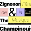 affiche Zignonon & The Champinouis - Fête de la Musique 2022