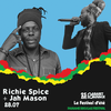 affiche 25 ans de Cabaret Sauvage : Richie Spice + Jah Mason