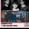 affiche CHERRY PILLS + THE GRAND PRIX
