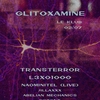 affiche GLITOXAMINE 10mg: Transterror, L3X01000, Naominitel (LIVE) + GLIT crew, Gaël Lapasset [VJ]