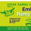 affiche SOTAK SAMBA CLUB invite Emiliah & Rémy de Souza