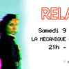 affiche Relaxx DJ set - La Méca