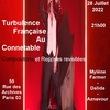 affiche Sébastien Charles - Turbulence Française au Connétable (Paris)