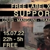 affiche Free Label X Moon Squad - Support Night