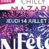 affiche Feu d'artifice, Bal du 14 juillet... les festivités à Chilly Mazarin