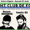 affiche Knight Club de Folies w/ Jef K, Camilo Gil, Garçon Heureux & Hardrock Striker