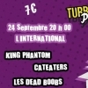 affiche Cat Eaters + King Phantom + Les Dead Boobs