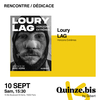 affiche Rencontre et dédicace : Loury Lag