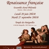 affiche Suites profanes de la Renaissance française