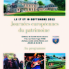 affiche Château de Condé-Sainte-Libiaire - Journées du patrimoine avec Arribas !