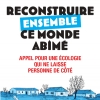 affiche Rencontre-débat à Paris « Reconstruire ensemble ce monde abîmé »