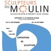 affiche Exposition des sculpteurs du Moulin - Journées du Patrimoine 2022