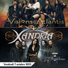 affiche Concert Vision of Atlantis + Xandria