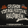 affiche CrushON Vintage Festival d'Halloween