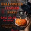 affiche Halloween Lesbian Party