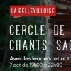 affiche 6 REPRÉSENTANTS INDIGÈNES D'AMAZONIE À PARIS : CERCLE DE CHANTS SACRÉS