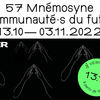 affiche Exposition (57) Mnémosyne - Communauté·s du Futur au 6b