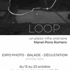 affiche Vernissage expo photo Loop