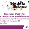 affiche Fête de la Science 2022 au campus Arts et Métiers