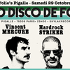 affiche Italo Disco de Folies w/ Hardrock Striker, DJ Tsygan, Armagnac & Vincent Mercure
