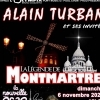 affiche ALAIN TURBAN - LA LEGENDE DE MONTMARTRE