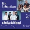 affiche Kit Sebastian + Fujiya & Miyagi