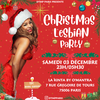 affiche Christmas Lesbian Party / Soirée Lesbienne 
