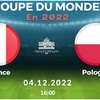 affiche Match foot France-Pologne: diffusion
