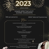 RÉVEILLON 2023 - Diner spectacle et soirée dansante