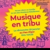 affiche « Musique en Tribu » Le rendez-vous des familles autour des musiques du monde