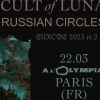 affiche CULT OF LUNA & RUSSIAN CIRCLES