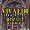 affiche Les 4 Saisons de Vivaldi Intégrale & Petite Musique de Nuit de Mozart
