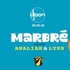 affiche Marbré invites Amaliah & Lyss @ DJOON