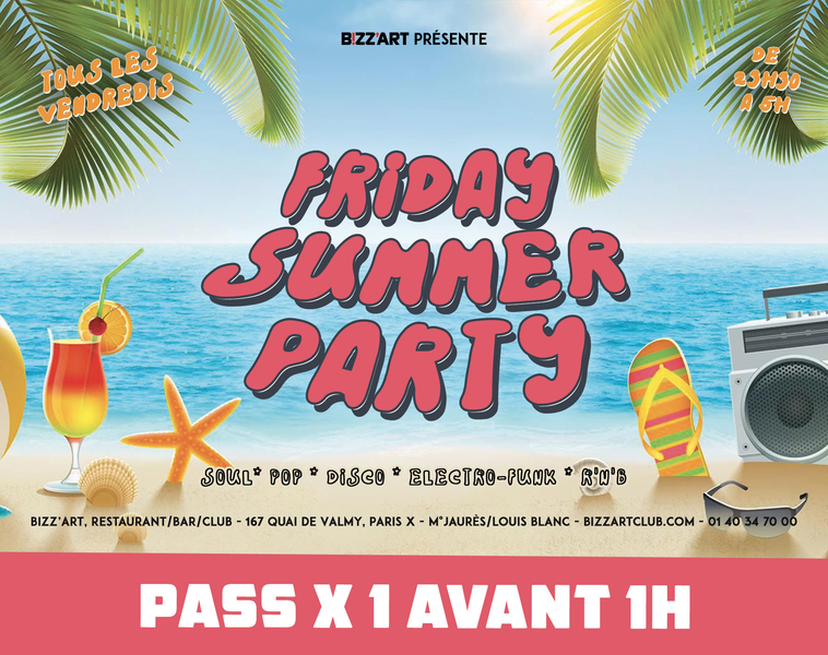 visuel du pass Live - Sheesha Rose « Be Soul & Funky » + Friday Summer Party feat Melissandre